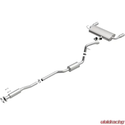 BRExhaust Stainless Steel Direct-Fit Exhaust System Replacement Kit - 116-0504