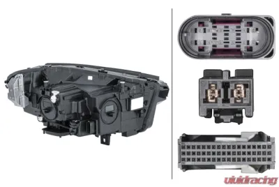 Hella Headlight Assembly Left - 013074651
