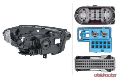 Hella Headlight Assembly Left - 013074751