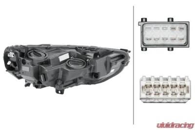 Hella Headlight Assembly Left - 354869091