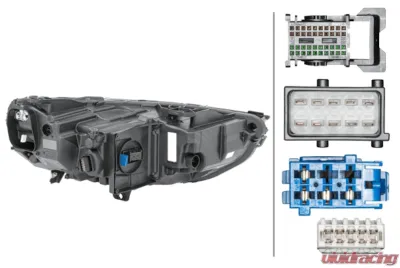 Hella Headlight Assembly Left - 354869151