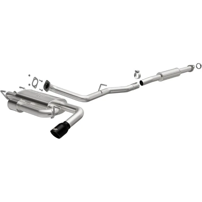 MagnaFlow Overland Series Black Chrome Catback Performance Exhaust System Subaru Crosstrek 2018-2023 - 19676