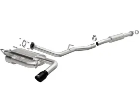 MagnaFlow Overland Series Black Chrome Catback Performance Exhaust System Subaru Crosstrek 2018-2023