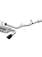 MagnaFlow Overland Series Black Chrome Catback Performance Exhaust System Subaru Crosstrek 2018-2023                                     - 19676 - Image 4