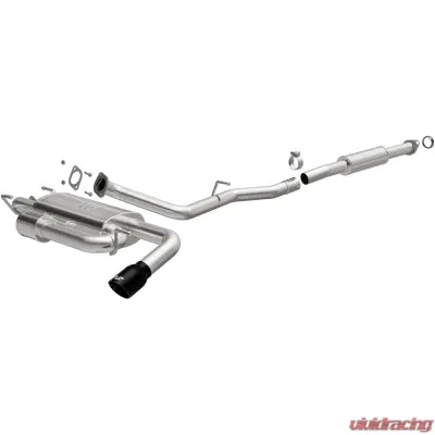 MagnaFlow Overland Series Black Chrome Catback Performance Exhaust System Subaru Crosstrek 2018-2023 - 19676