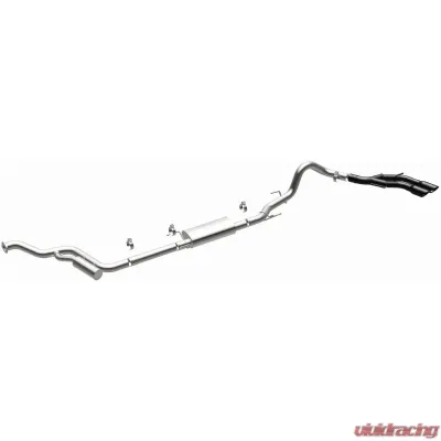 MagnaFlow SPEQ Series Cat-Back Exhaust System for 2024 Toyota Tacoma 19681, Black Finish - 19681