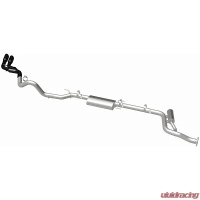 MagnaFlow SPEQ Series Cat-Back Exhaust System for 2024 Toyota Tacoma 19681, Black Finish - 19681