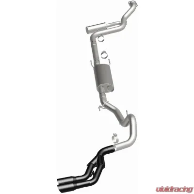 MagnaFlow SPEQ Series Cat-Back Exhaust System for 2024 Toyota Tacoma 19681, Black Finish - 19681