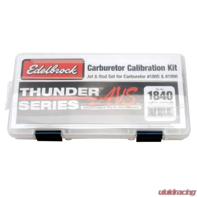 Edelbrock Carburetor Calibration Kit - 1840