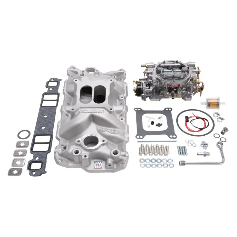 Edelbrock Engine Intake Manifold / Carburetor Kit - 2021