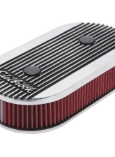Edelbrock Elite II Air Cleaner #4272 with washable filter, polished finish                                     - 4272 - Image 12