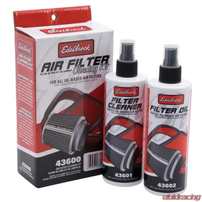 Edelbrock Air Filter Cleaner Kit - 43600