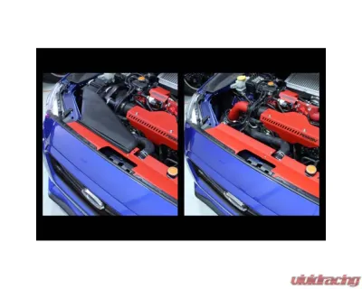 PERRIN Radiator Shroud for use w/o OEM Intake Scoop Subaru WRX | STI 2015-2021 - PSP-ENG-512-2HP