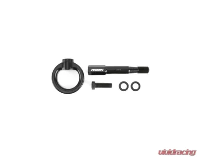 PERRIN Tow Hook Front Subaru WRX | STI | Crosstrek | Impreza 2012-2017 - PSP-BDY-232BK