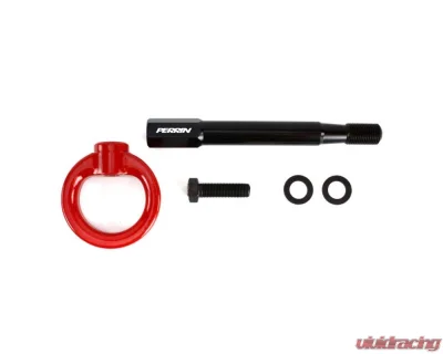 PERRIN Tow Hook Front Subaru WRX | Forester | Crosstrek | Outback | Impreza 2014-2023 - PSP-BDY-237RD