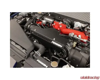 PERRIN Pulley Cover Subaru WRX | STI | Impreza - PSP-ENG-150BK