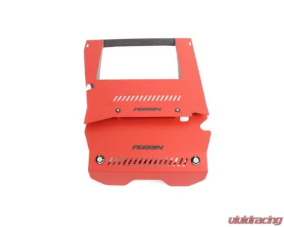 PERRIN Intercooler Shroud and Belt Cover Subaru WRX 2015-2021 - PSP-ENG-165RD