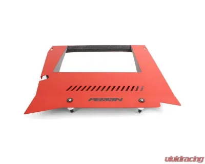 PERRIN Intercooler Shroud and Belt Cover Subaru WRX 2015-2021 - PSP-ENG-165RD