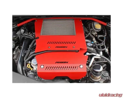 PERRIN Intercooler Shroud and Belt Cover Subaru WRX 2015-2021 - PSP-ENG-165NY