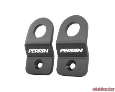 PERRIN Upper Radiator Bracket Set Subaru WRX | STI 2008-2021 - PSP-ENG-521BK