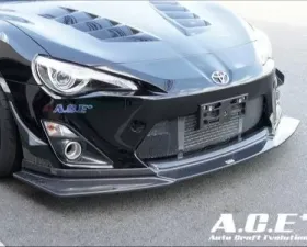 Auto Craft Front Lip Spoiler CFRP Toyota GT86 | Scion FRS 2013-2021