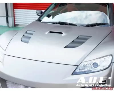 Auto Craft Aero Bonnet with Rain Protector Mazda RX-8 2008-2012 - ATC-5830CR