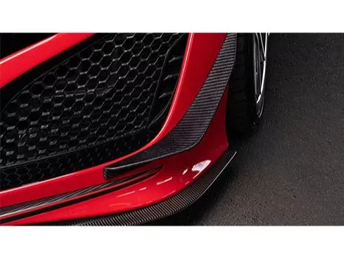 Artisan Spirits Black Label CFRP Front Canard Set Acura NSX 2017-2022 - ART-NC1-FC-CFRP