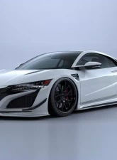Artisan Spirits Black Label Front Under Spoiler (FRP) Acura NSX 2017+                                     - ART-NC1-FS-FRP - Image 2