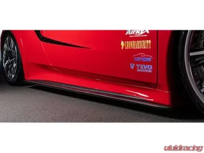 Artisan Spirits Black Label CFRP Side Under Spoiler Acura NSX 2017-2022 - ART-NC1-SS-CFRP