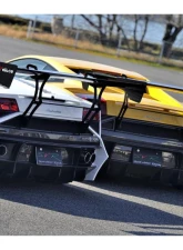 Auto Veloce FRP GT Wing Lamborghini Gallardo 2003-2013                                     - AVAL-RW-FRP-GLD - Image 2