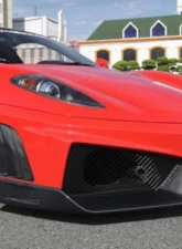 Auto Veloce FRP Front Bumper w/ Under Panel Ferrari F430 2004-2009                                     - AVL-FB-FR-F430 - Image 3