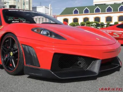 Auto Veloce FRP Front Bumper w/ Under Panel Ferrari F430 2004-2009 - AVL-FB-FR-F430