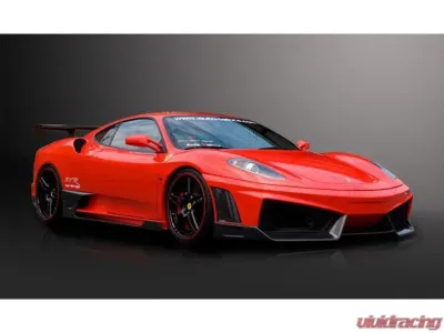 Auto Veloce FRP Front Bumper w/ Under Panel Ferrari F430 2004-2009 - AVL-FB-FR-F430