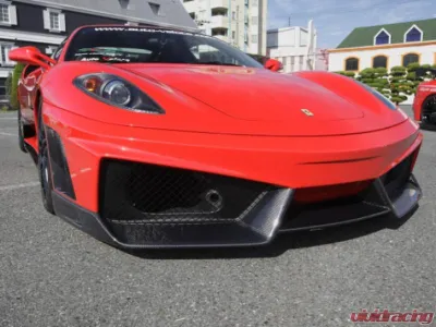 Auto Veloce FRP/CFRP Front Bumper FRP / Under Bumper CF Ferrari F430 2004-2009 - AVL-FBC-CF-F430