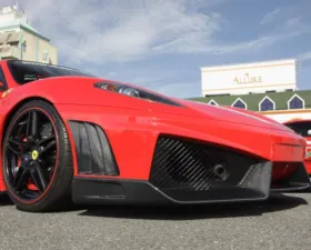 Auto Veloce FRP/CFRP Front Bumper FRP / Under Bumper CF/ Air Duct CF Ferrari F430 2004-2009