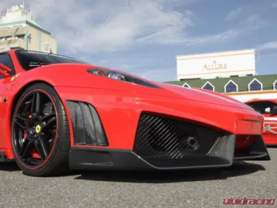 Auto Veloce FRP/CFRP Front Bumper FRP / Under Bumper CF/ Air Duct CF Ferrari F430 2004-2009 - AVL-FBCA-CF-F430