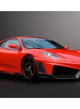 Auto Veloce FRP/CFRP Front Bumper FRP / Under Bumper CF/ Air Duct CF Ferrari F430 2004-2009                                     - AVL-FBCA-CF-F430 - Image 2