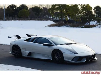 Auto Veloce CFRP Front Bumper CF w/ Lip Spoiler CF Lamborghini Murcielago 2001-2010 - AVL-FBL-CFCF-SVRM