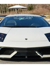 Auto Veloce CFRP Front Bumper CF w/ Lip Spoiler CF Lamborghini Murcielago 2001-2010                                     - AVL-FBL-CFCF-SVRM - Image 3