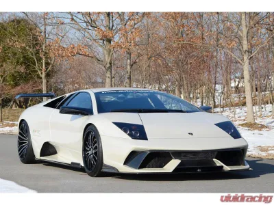 Auto Veloce CFRP Front Bumper CF w/ Lip Spoiler CF Lamborghini Murcielago 2001-2010 - AVL-FBL-CFCF-SVRM