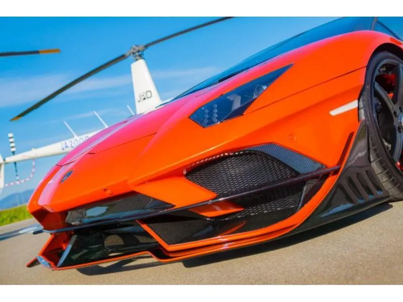 Auto Veloce CFRP Front Lip Spoiler Lamborghini Aventador 2011-2022 - AVL-FH-CF-AVENTADOR