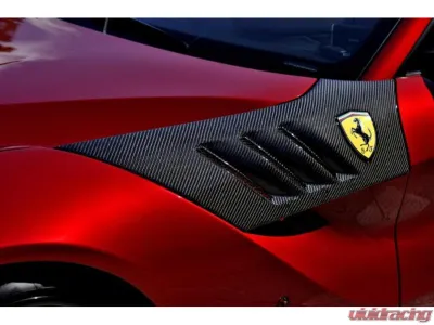 Auto Veloce CFRP Fender Trim Ferrari F12 2012-2017 - AVL-FT-CF-F12