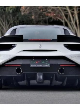 Auto Veloce CFRP Rear Bumper Ferrari 488 GTB 2015-2019                                     - AVL-RB-CF-F488 - Image 2