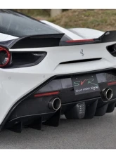 Auto Veloce CFRP Rear Bumper Ferrari 488 GTB 2015-2019                                     - AVL-RB-CF-F488 - Image 3