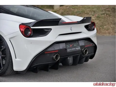 Auto Veloce CFRP Rear Bumper Ferrari 488 GTB 2015-2019 - AVL-RB-CF-F488