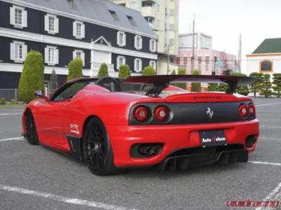Auto Veloce CFRP Rear Diffuser CF / Diff. Fin CF Ferrari 360 1999-2005 - AVL-RD-CC-360