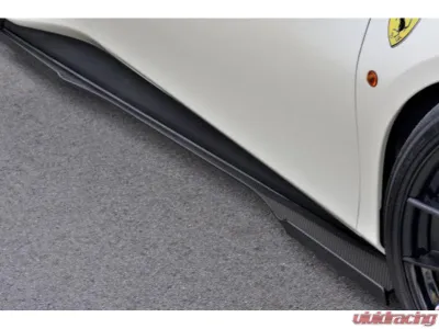Auto Veloce CFRP Side Skirt Ferrari 488 GTB 2015-2019 - AVL-SS-CF-F488