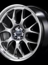 Homura 2X7RA Wheel 19x8 5x112 45mm Grace Silver/Rim DMC                                     - WH1145MQAJ - Image 5