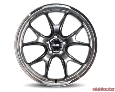 Homura 2x5RA Wheel 19x8.5 5x114.3 45mm Grace Silver/Rim DMC - WH5RA245EQAJ