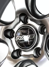 Homura 2x5RA Wheel 19x8.5 5x114.3 45mm Grace Silver/Rim DMC                                     - WH5RA245EQAJ - Image 4